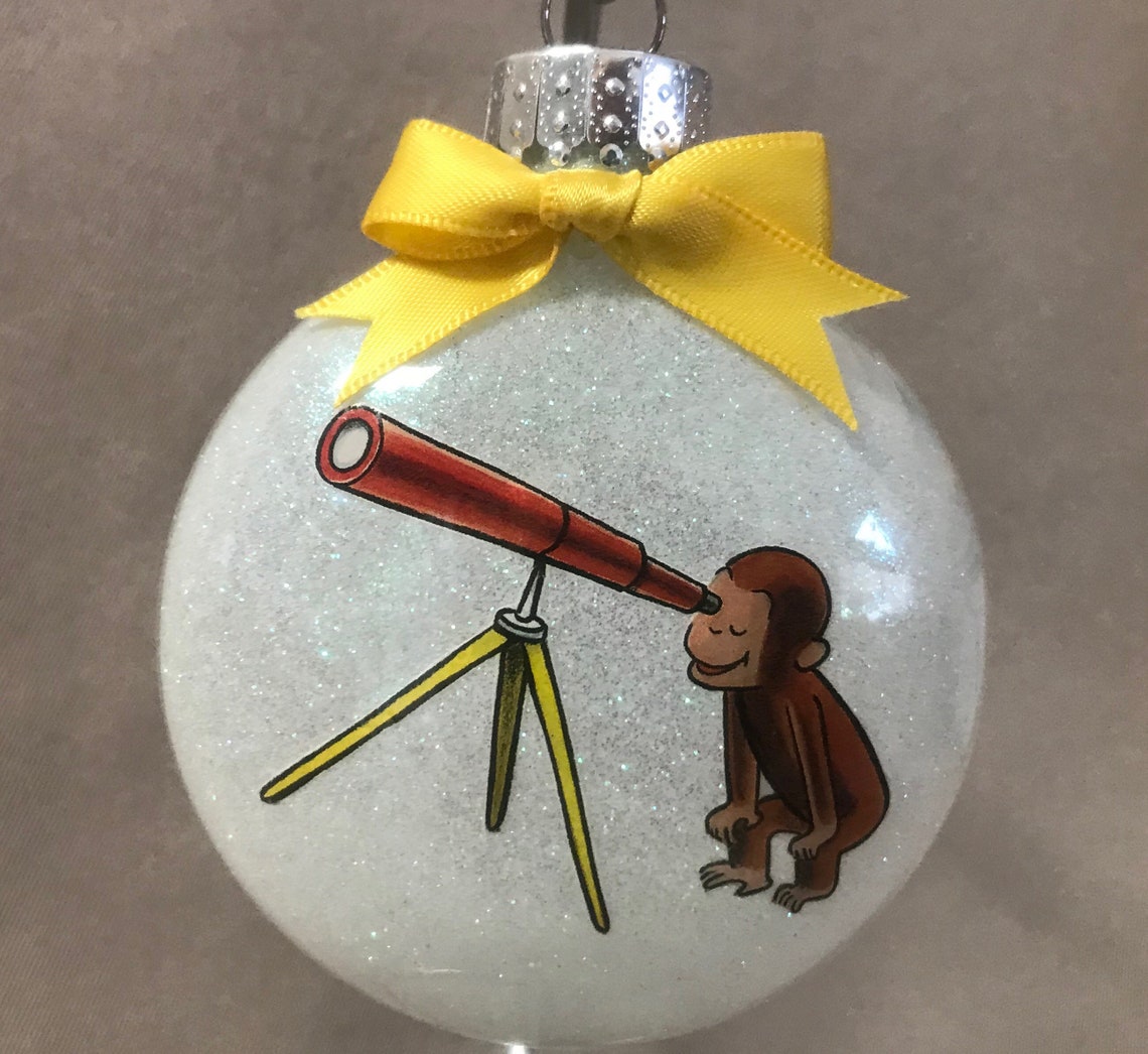 Curious George Christmas Ornament 