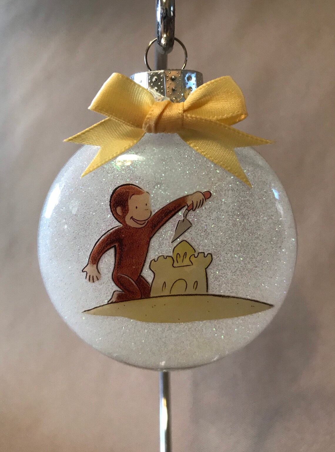 Curious George Christmas Ornament 