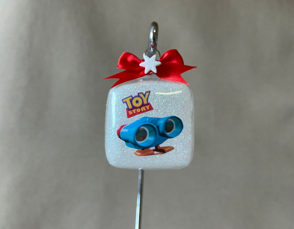 Handmade Toy Story lenny the Binoculars 2 Square Glass Cube Etsy UK