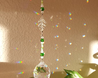 Sonnenfänger Kristall "Minou" | suncatcher | Kristallkugel | Fensterdeko | Feng Shui | Home Decor | Geschenk