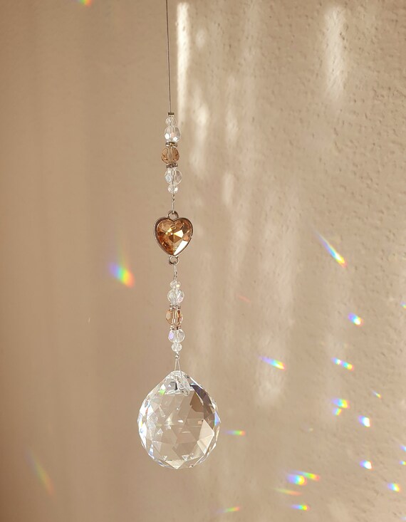 Sonnenfänger Kristall "Melody" | suncatcher | Kristallkugel | Fensterdeko | Feng Shui | Home Decor | Geschenk