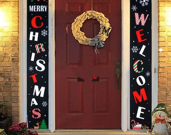 Let it Snow Banner-Christmas Banner-Wintertime Banner-Holidays Banner-Snow Days Banner-Let It Snow Garland-Let It Snow Sign-White Christmas
