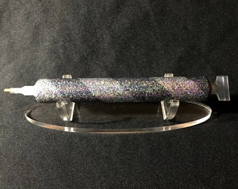 Light vs Dark Holographic Swirl Glitter Diamond Painting Pen, Dual Ended, DP Pen, Diamond Painting Pen, Holo DP Pen, Diamond Art Supplies