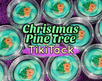 Kerstdennenboom" TikiTack, diamantschilderij-accessoire met kerstgeur