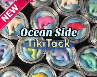 Ocean Side" TikiTack Scented Diamond Painting Special Tack Container, Ocean Sea Salt DP wax Tack