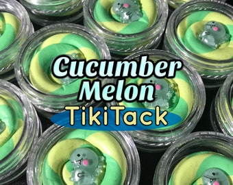 Cucumber Melon" TikiTack  Diamond Painting Special Tack Container, Handmade Melon Garden