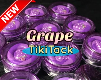 Grape" TikiTack  Fruity Scented Diamond Painting Special Tack Container, Sweet Grapes DP wax Tack