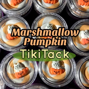 Marshmallow Pumpkin " TikiTack Scented Diamond Painting Special Tack Container, Fall Scent wax Tack