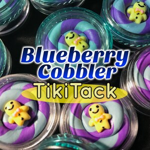 Blueberry Cobbler" TIkiTack Baked Goods Scented Diamond Painting Putty Tack, Scented DP tack