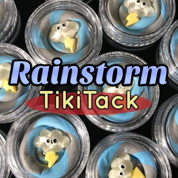 Rainstorm" TikiTack Scented Diamond Painting Special Tack Container, Summer Rain DP wax Tack