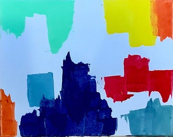 Multicolor Abstract Painting