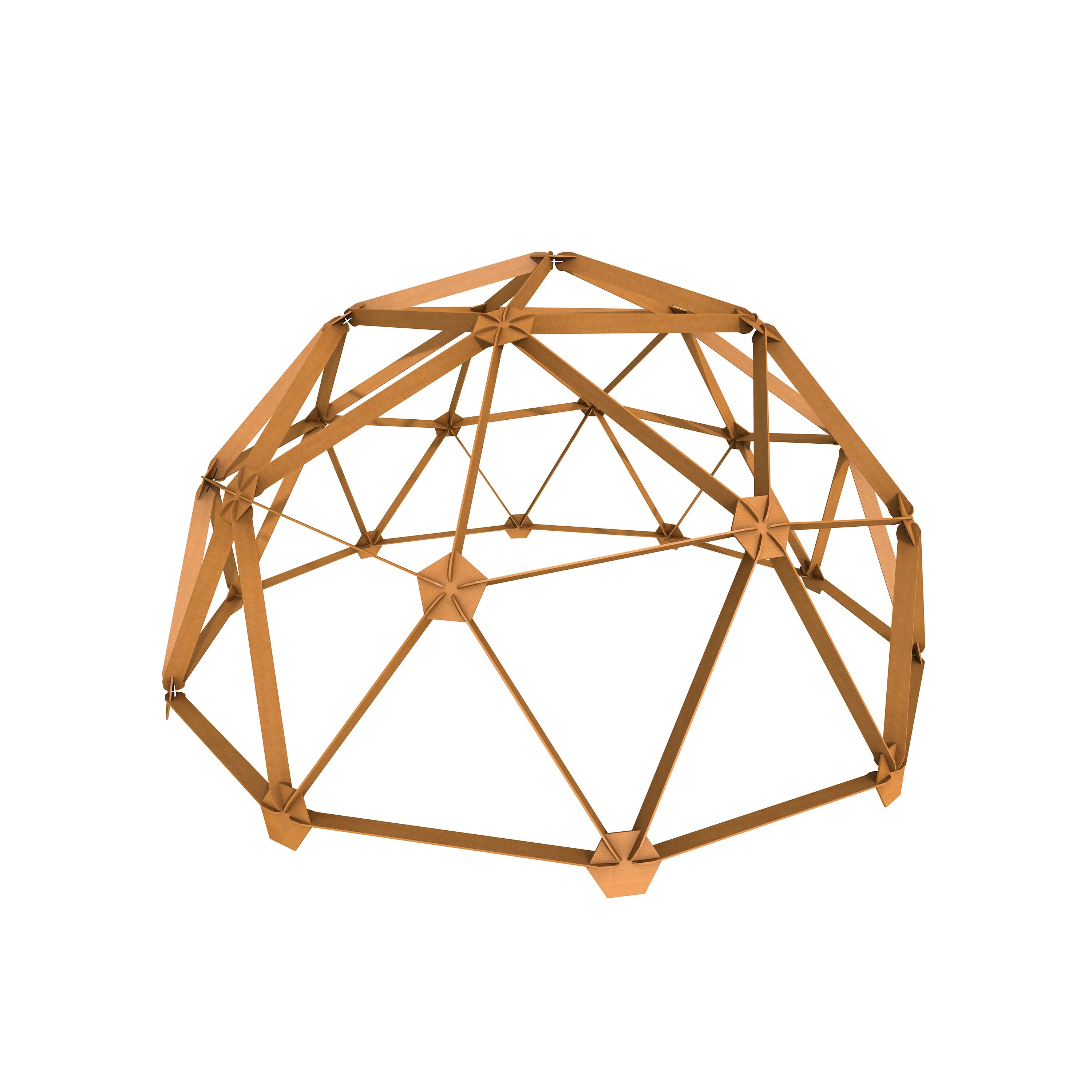 Laser-cut Geodesic Dome Models V2 and Truncated Icosahedron Digital ...