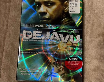 DVD Déja vu Denzel Washington Slipcover Thriller d'action Touchstone testé