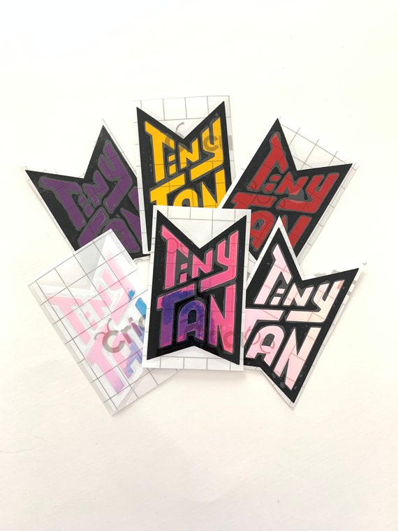 Bts Tiny Tan Logo Decal Rm Jin Suga J Hope Jimin Etsy