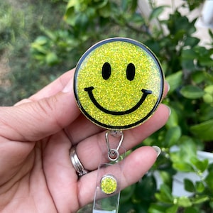 Happy Face Badge Reel