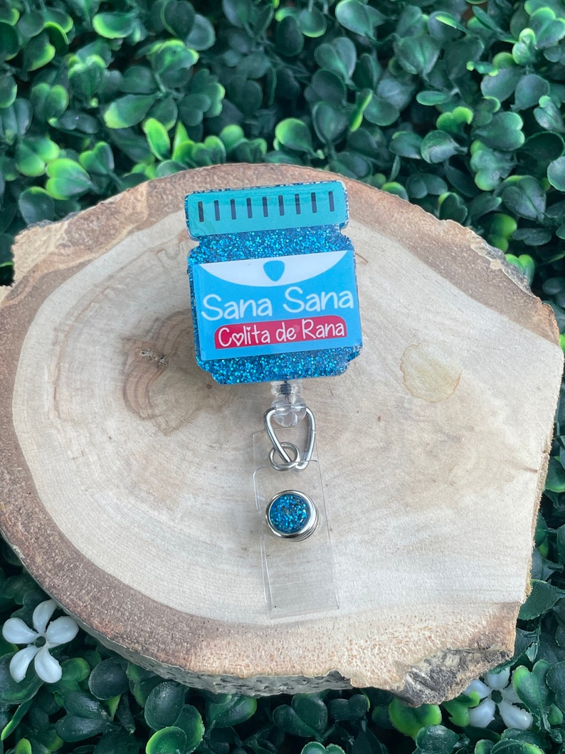 Sana Sana Colita De Rana Medicine Jar Badge Reel bild 4