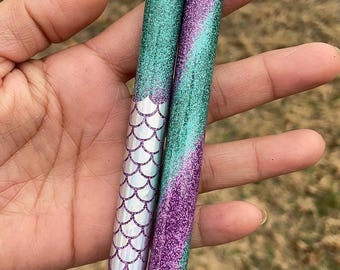 Personalized Mermaid Glitter Gel Pen