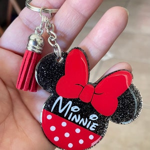 Pennyscreationz - Minnie mouse louis vuitton badge reel