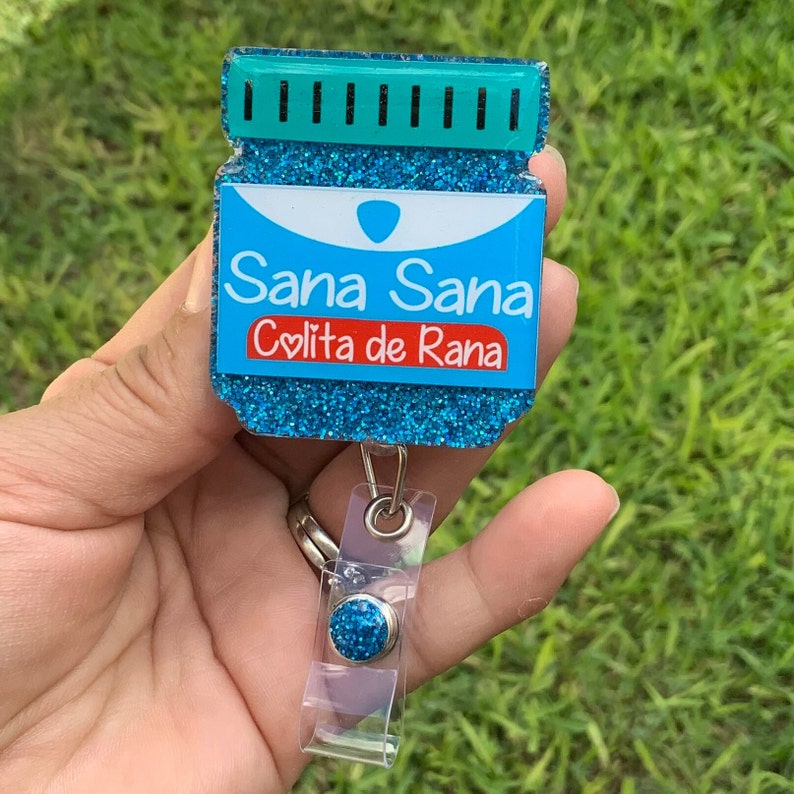 Sana Sana Colita De Rana Medicine Jar Badge Reel bild 5