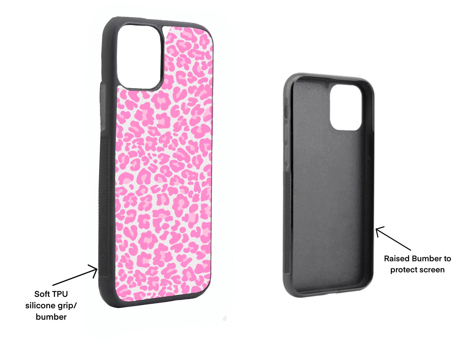 Pink Cheetah Print Phone Case, Cheetah Print,animal Print Phone Case