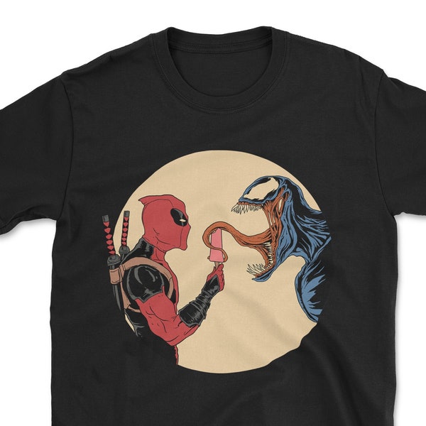 Grappig komisch shirt, Deadpool T-shirt, Comics T-shirt, komisch shirt, figuur T-shirt, cadeau voor hem, retro T-shirt