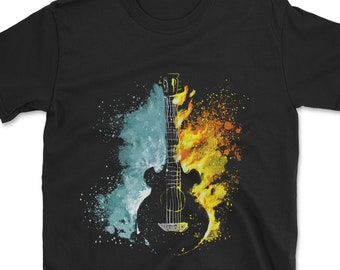 Gift For Him, Guitar, Guitar Shirt, Music Shirt, Gift For Her, Guitar T-Shirt, Vintage, Rock, Electric Guitar, Guitarist Shirt