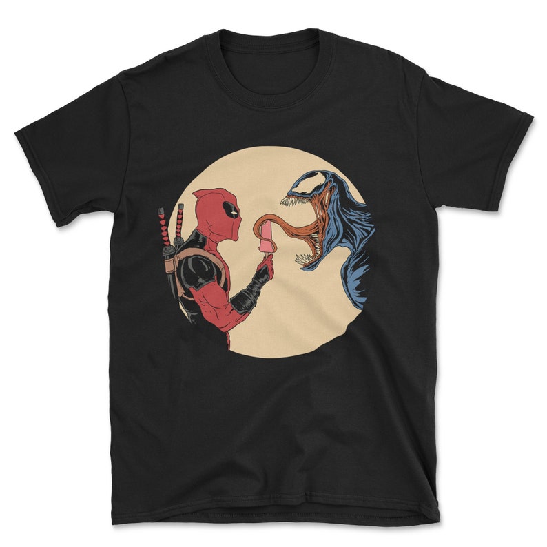 Funny Comic Shirt, Deadpool T Shirt, Comics T Shirt, Comic Shirt, Figure T Shirt, Gift for Him, Retro T Shirt image 1