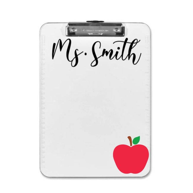 Teacher Clipboard Teacher Appreciation Gift Classroom Etsy