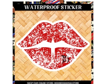Iwa Bird Lips Hawaiian Endagered Species Bird Mystical Creature Hawaiian Folklore Indigenous Birds Hawaiian Culture Meaning Aumakua Sticker