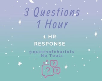 3 Questions - 1 Hour