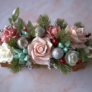 Soap Flower bouquet handmade decorative soap Gift for mom Bouquet soap flower Christmas gift