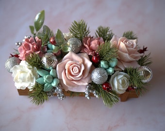 Soap Flower bouquet handmade decorative soap Gift for mom Bouquet soap flower Christmas gift