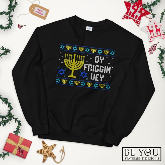 Ugly christmas hanukkah sweater clearance