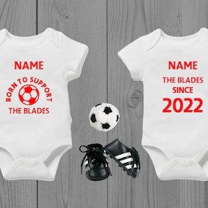 Colete de bebê personalizado - Sheff Utd