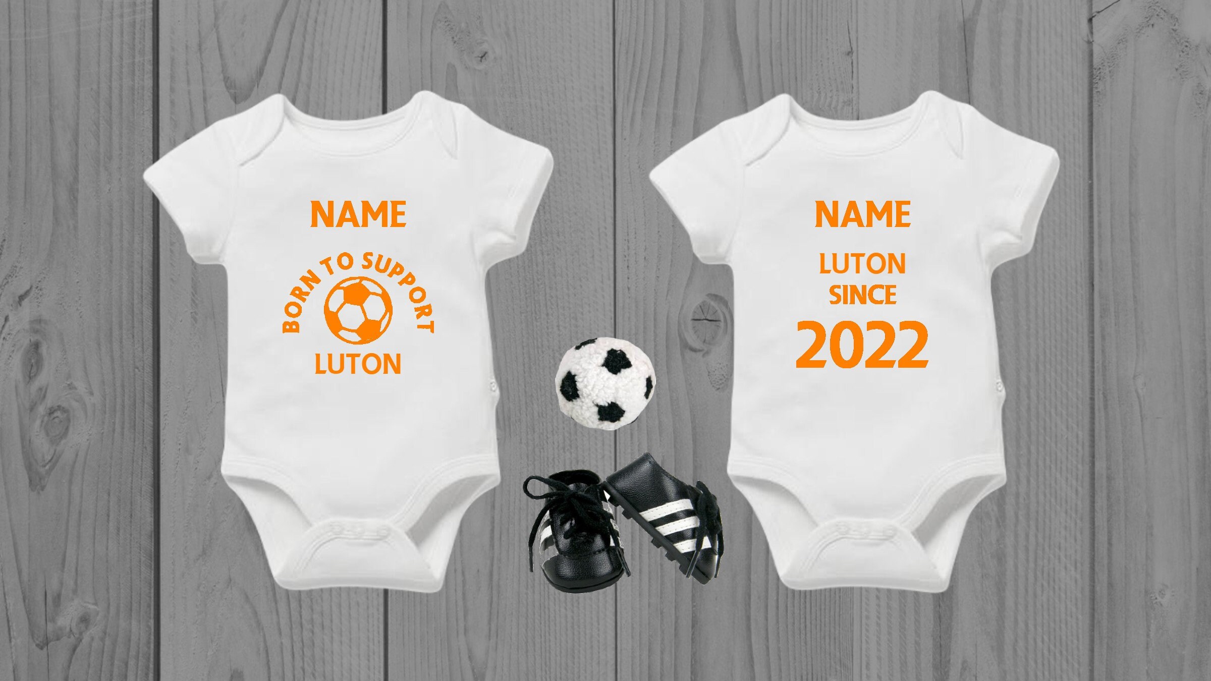 Personalised Baby Vest - Luton
