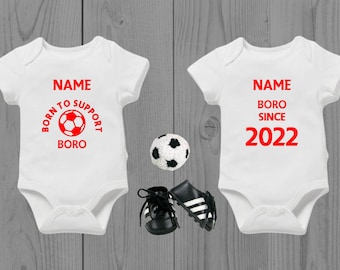 Personalised Baby Vest - Middlesbrough