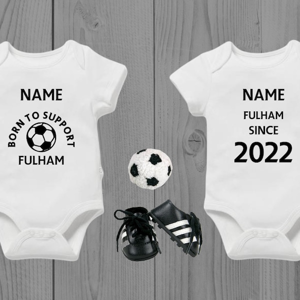 Personalised Baby Vest - Fulham