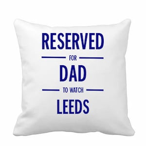 Leeds Personalised Cushion Cover