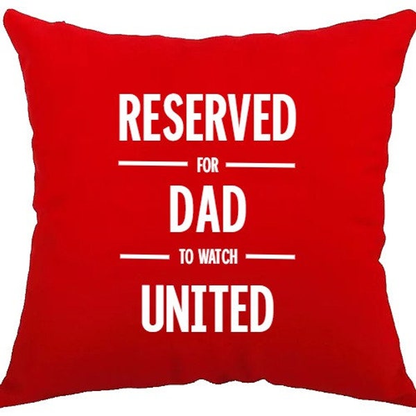 Man Utd Personalised Cushion Cover