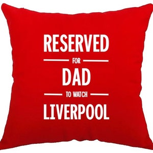 Liverpool Personalised Cushion Cover