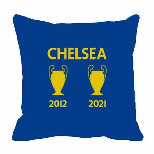 Chelsea - Champions League Winners 2021 Cushion Cover 2