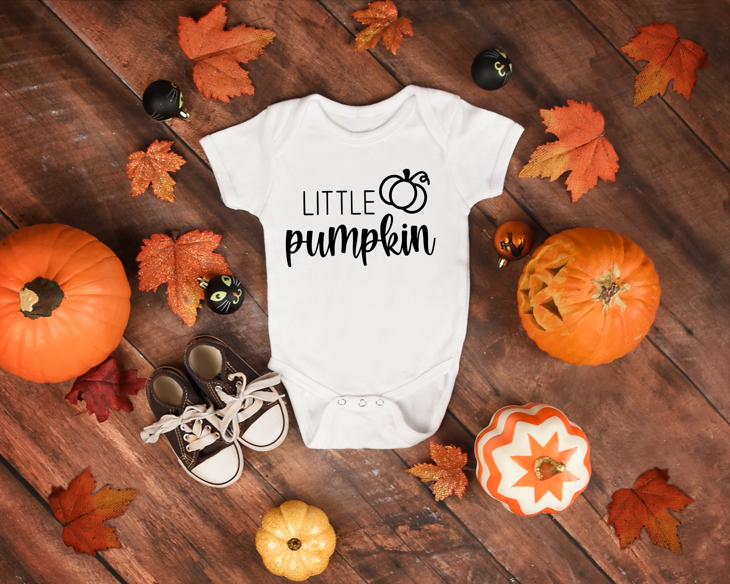 Little Pumpkin Baby Onesie Halloween Onesie Fall Onesie Etsy