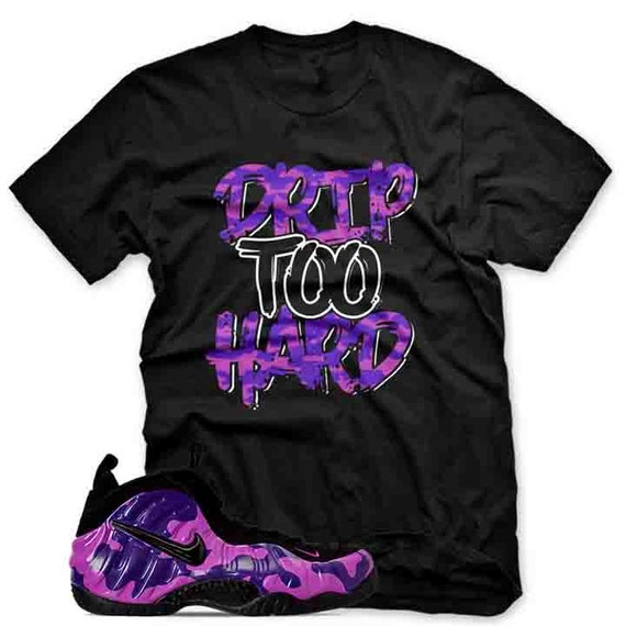 purple camo foamposites