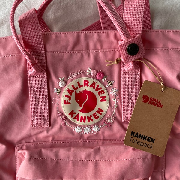 Embroidered Fjällräven Kånken Backpack