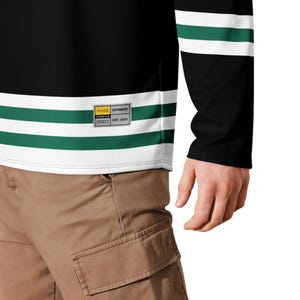 Personalized Lebanon Hockey Oversized Long Sleeve Jersey, Modern Everyday Lebanese Shirt, Custom Lebanon Jersey image 5