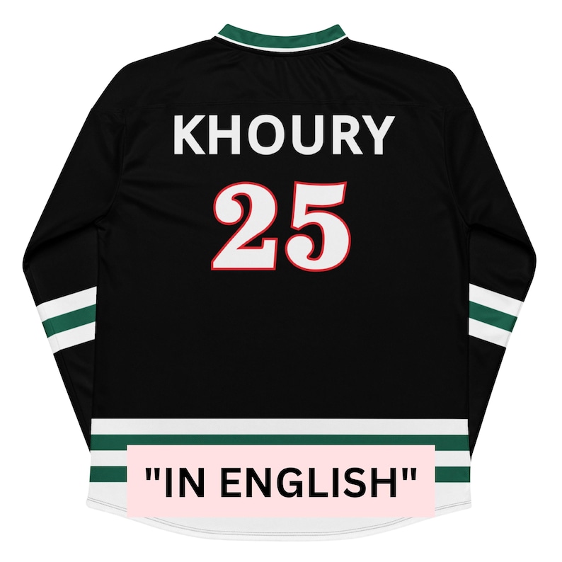 Personalized Lebanon Hockey Oversized Long Sleeve Jersey, Modern Everyday Lebanese Shirt, Custom Lebanon Jersey image 10