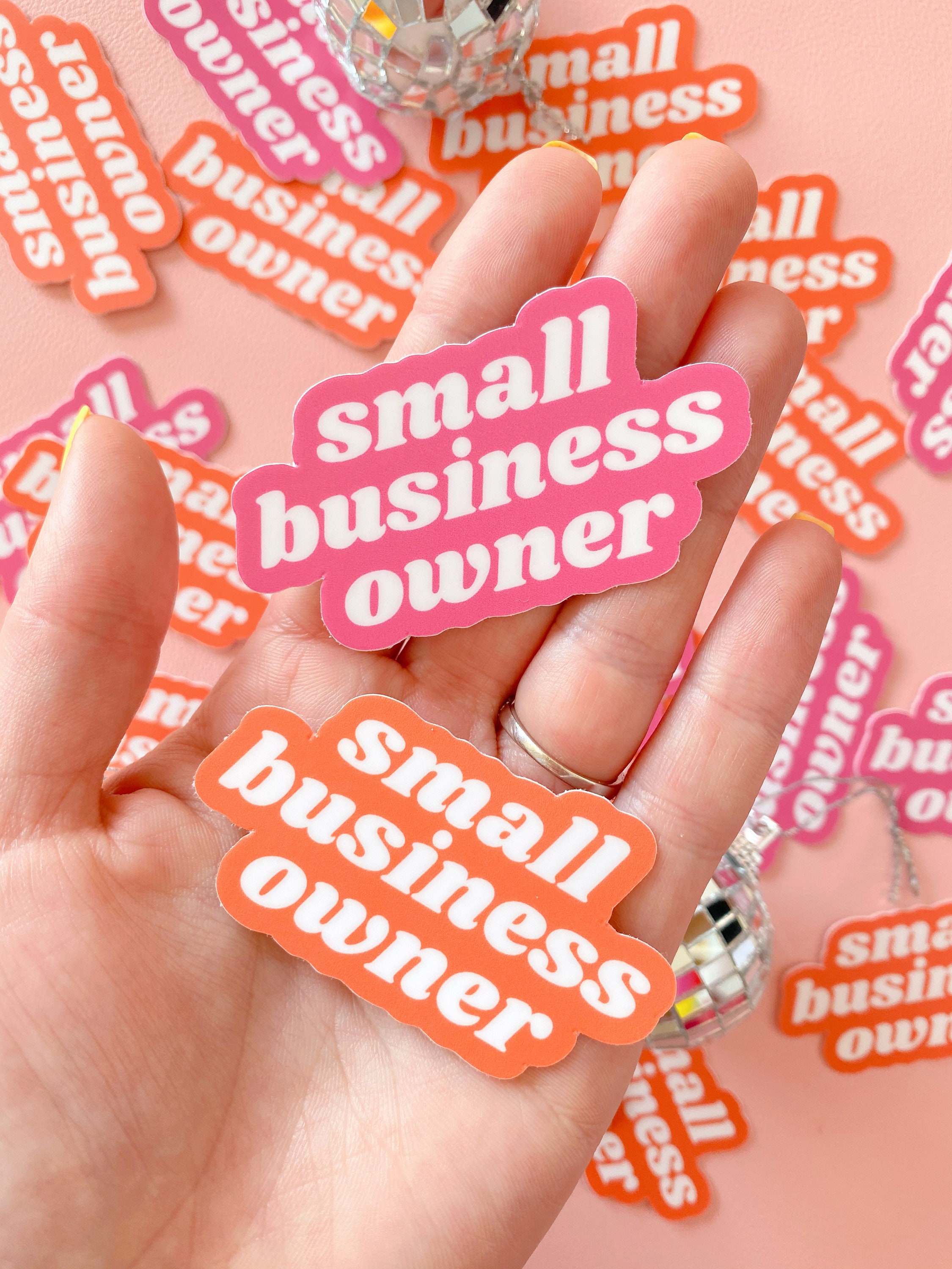 Small Business Owner Stickers Laptop Stickers Hydroflask Etsy