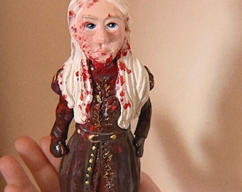 Rhaenyra Targaryen z serialu Dom Smoka na HBO rzeźba/figurka z gliny polimerowej