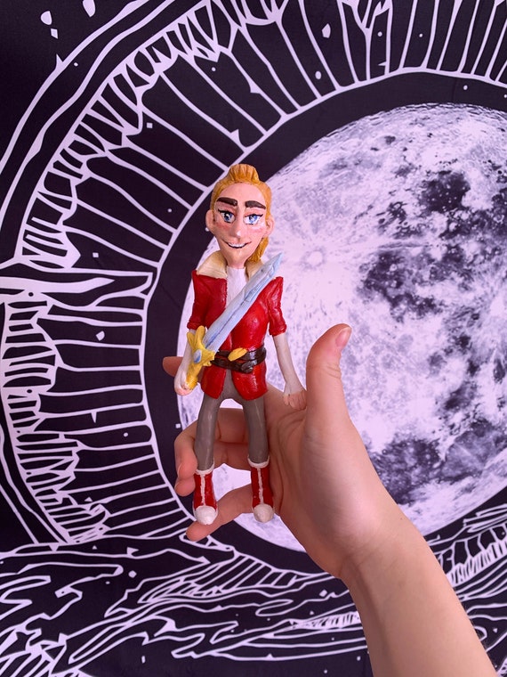 Adora She Ra And The Princesses Of Power Clay Sculpture Etsy