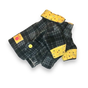 OOAK Handmade Black Checker Jacket XS
